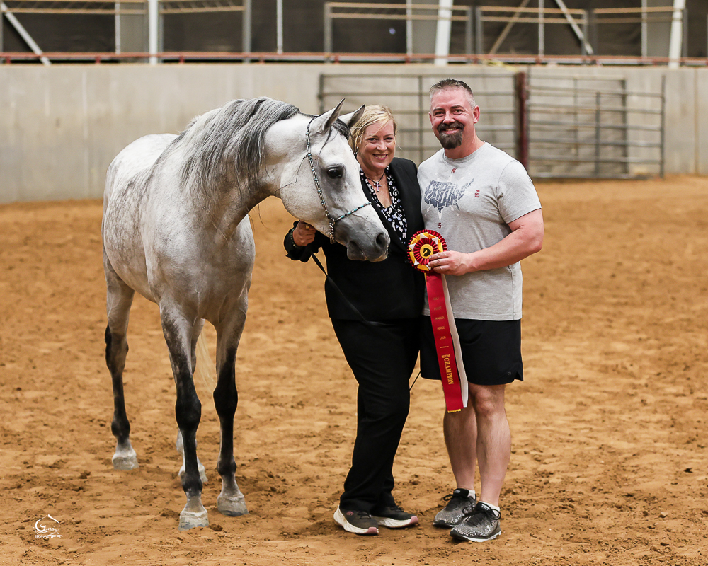 Laheeb Sharq BCR with trainer